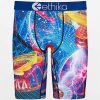 Kids Boxer Briefs * | Ethika Kids' Carnie Blue Boxer Briefs Sale Online