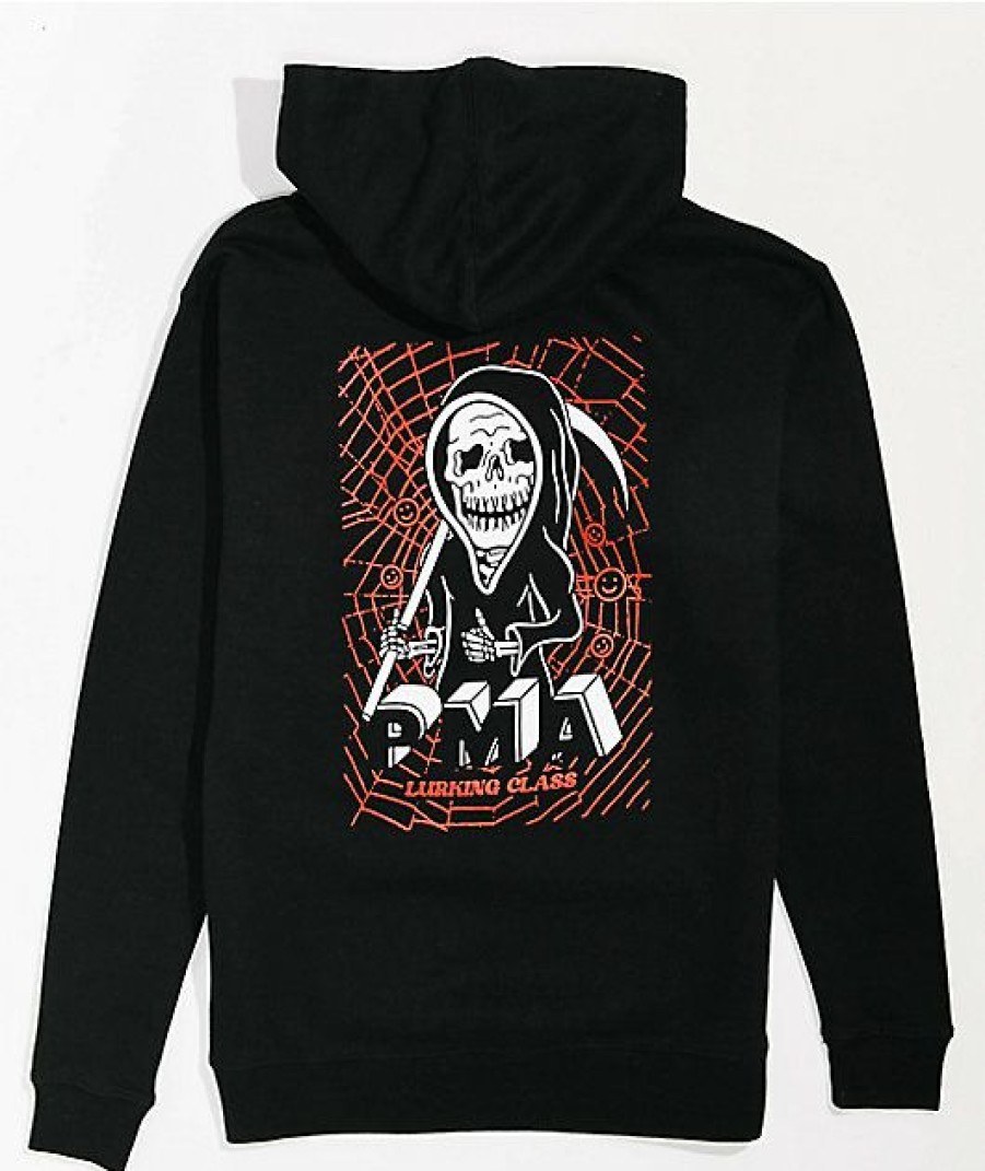 Kids Hoodies & Sweatshirts * | Lurking Class By Sketchy Tank Kids' Pma Black Hoodie Exclusive Design