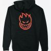 Kids Hoodies & Sweatshirts * | Spitfire Kids Clean Cut Black Hoodie Nice Style