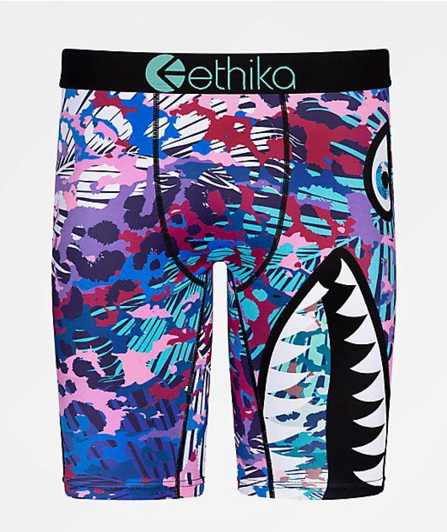 Kids Boxer Briefs * | Ethika Bomber Get Lost Boxer Briefs At Discount Prices