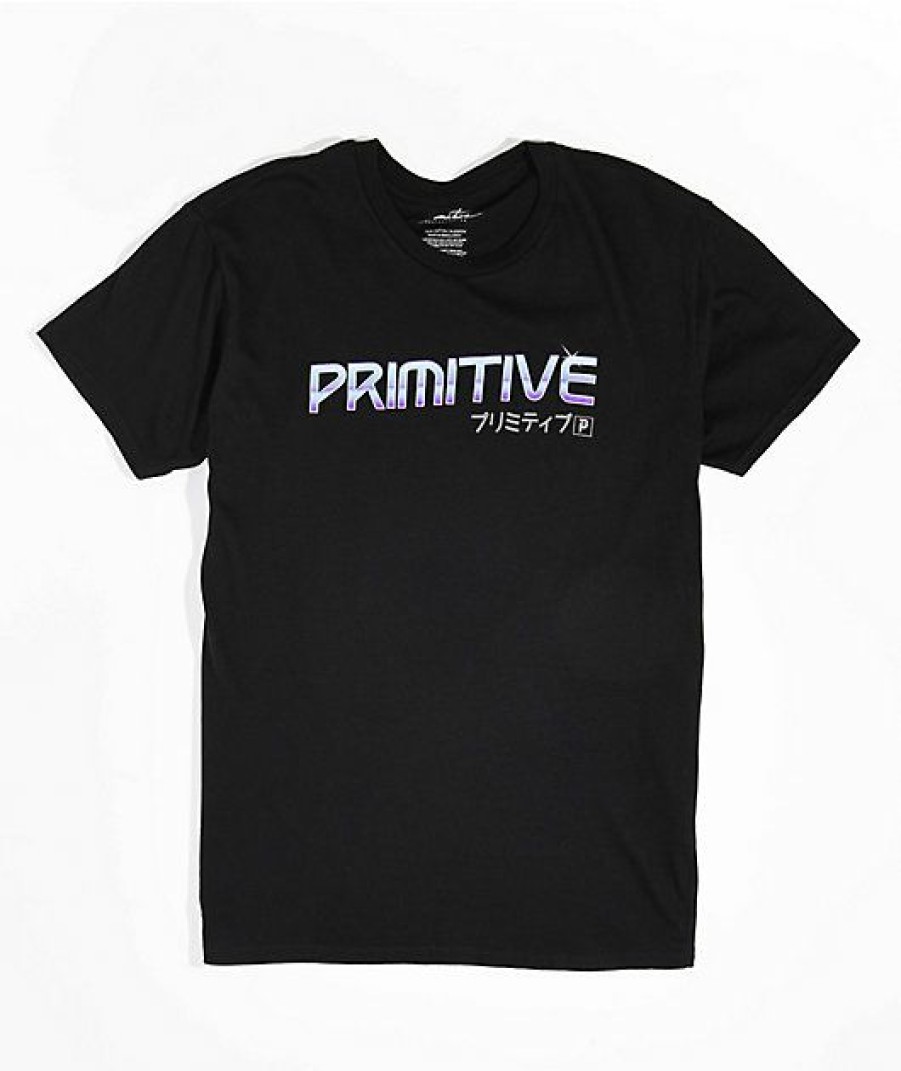 Kids T-Shirts * | Primitive Kids Rpm Black T-Shirt Fire Sale