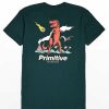 Kids T-Shirts * | Primitive Kids Rex Green T-Shirt Cheaper