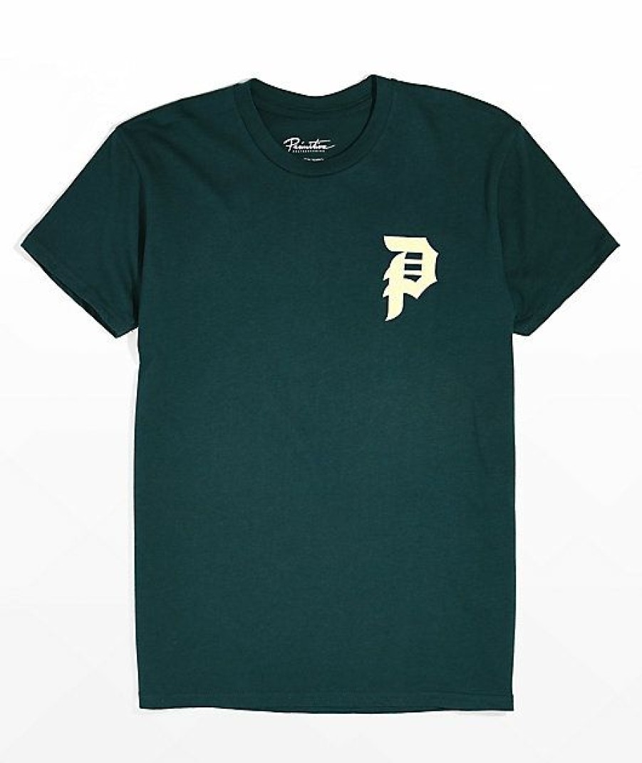 Kids T-Shirts * | Primitive Kids Rex Green T-Shirt Cheaper