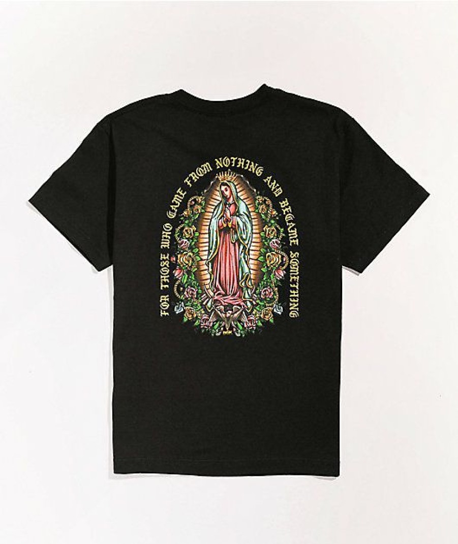 Kids T-Shirts * | Dgk Kids Guadalupe Black T-Shirt Original Model