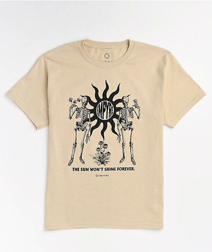 Kids T-Shirts * | Empyre Kids Shine Forever Cream T-Shirt Superior Style