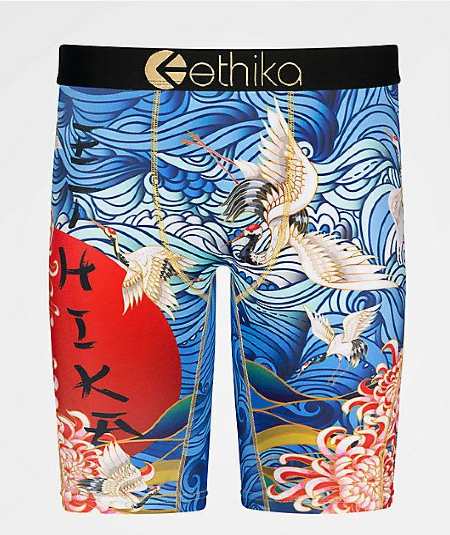 Kids Boxer Briefs * | Ethika Kids Golden Dance Boxer Briefs Reliable Quality