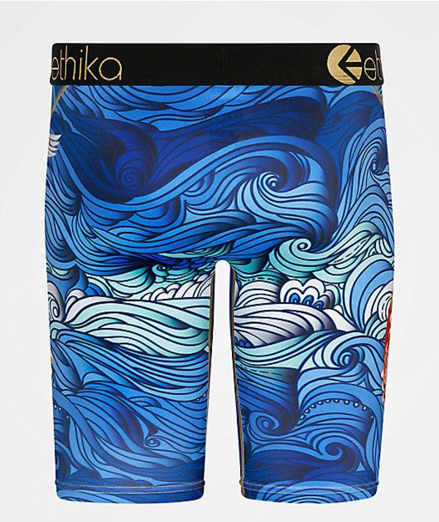 Kids Boxer Briefs * | Ethika Kids Golden Dance Boxer Briefs Reliable Quality