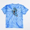 Kids T-Shirts * | Santa Cruz Kids Scream Hand Blue Tie Dye T-Shirt Free Delivery