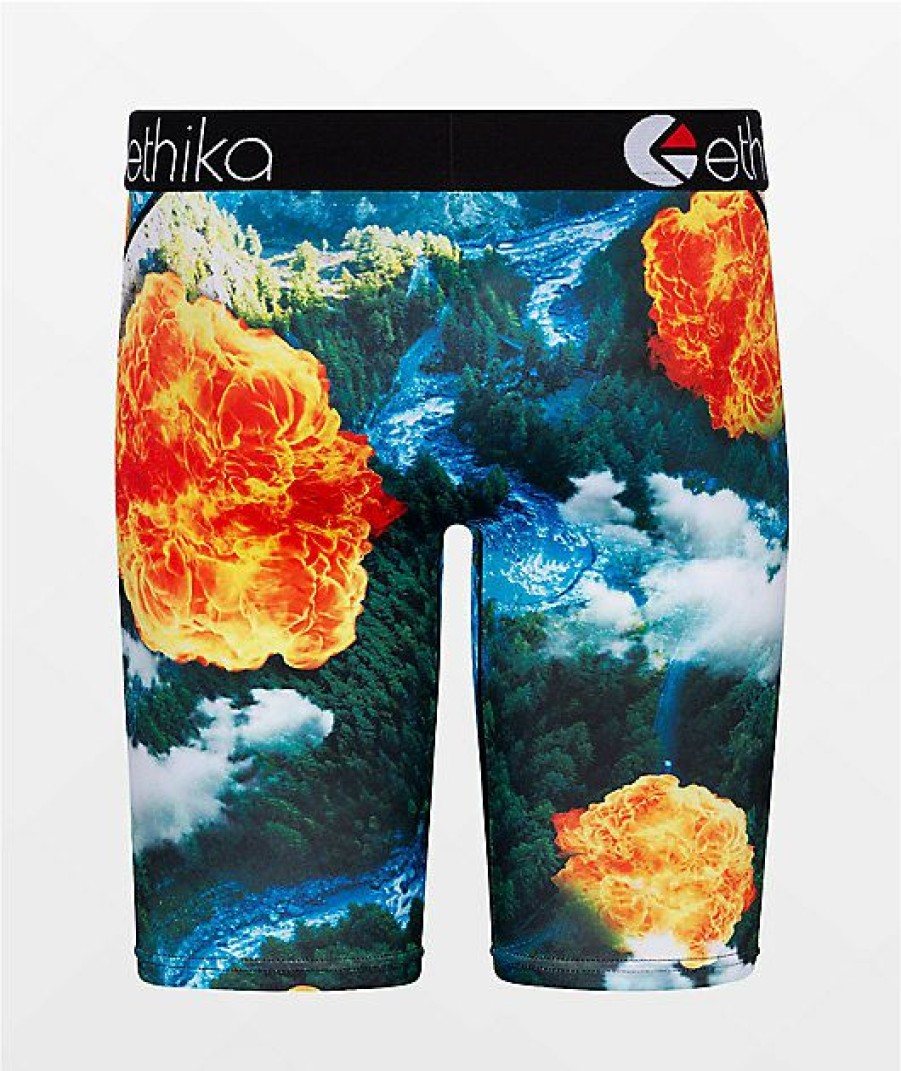 Kids Boxer Briefs * | Ethika Kids' Bombs Away Boxer Briefs Nice Style