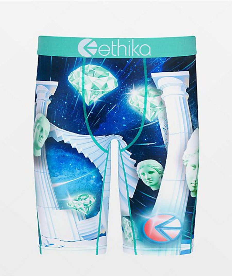 Kids Boxer Briefs * | Ethika Kids Head Space Boxer Briefs At The Best Price