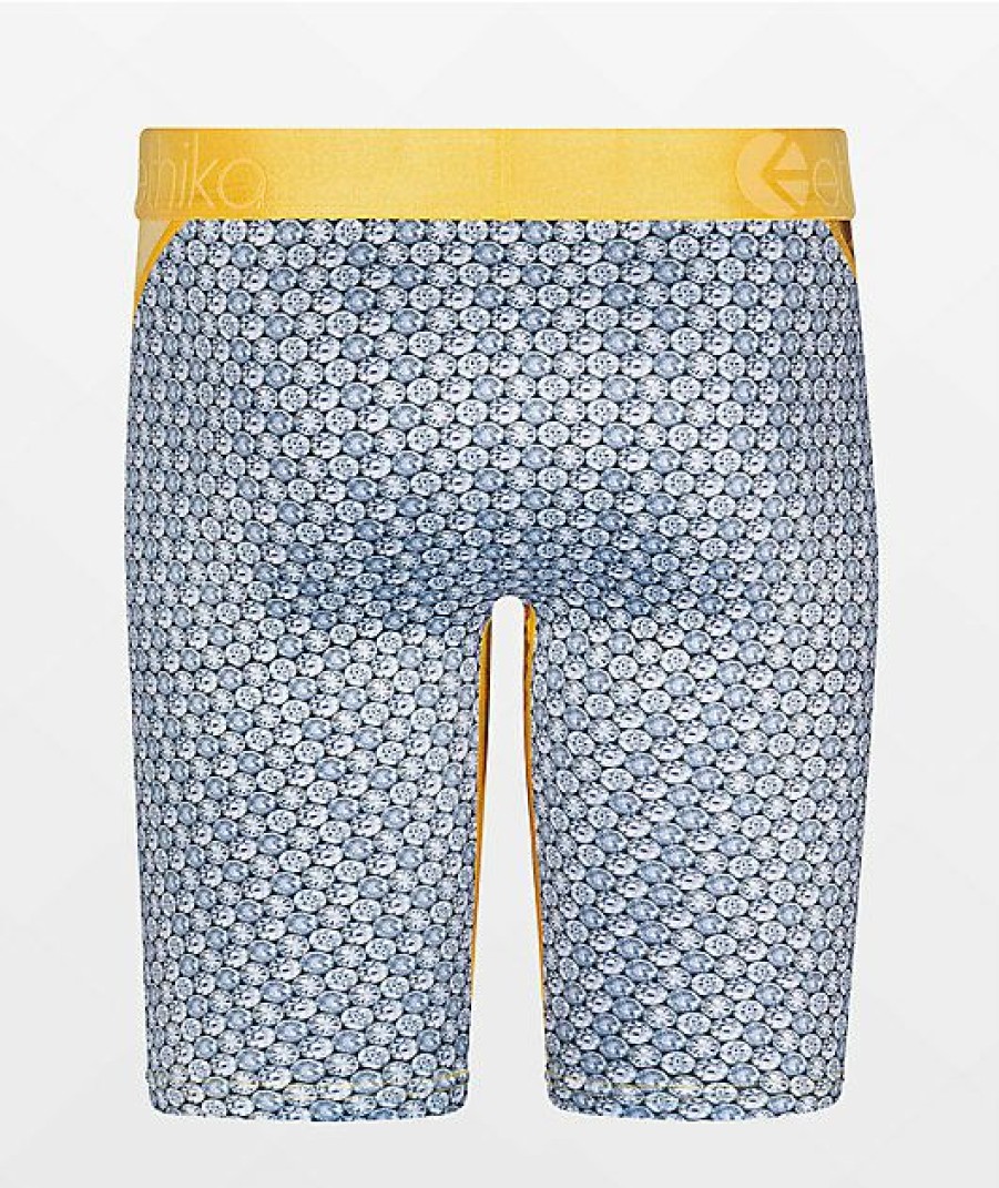 Kids Boxer Briefs * | Ethika Kids Bomber Golden Hook Boxer Briefs New