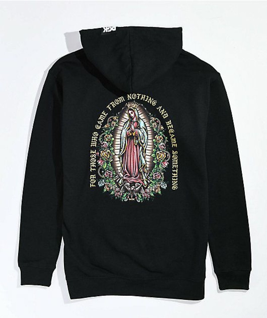 Kids Hoodies & Sweatshirts * | Dgk Kids Guadalupe Black Hoodie Reliable Quality