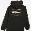 Kids Jackets * | Salty Crew Kids' Bruce Black Windbreaker Jacket Hot Sell