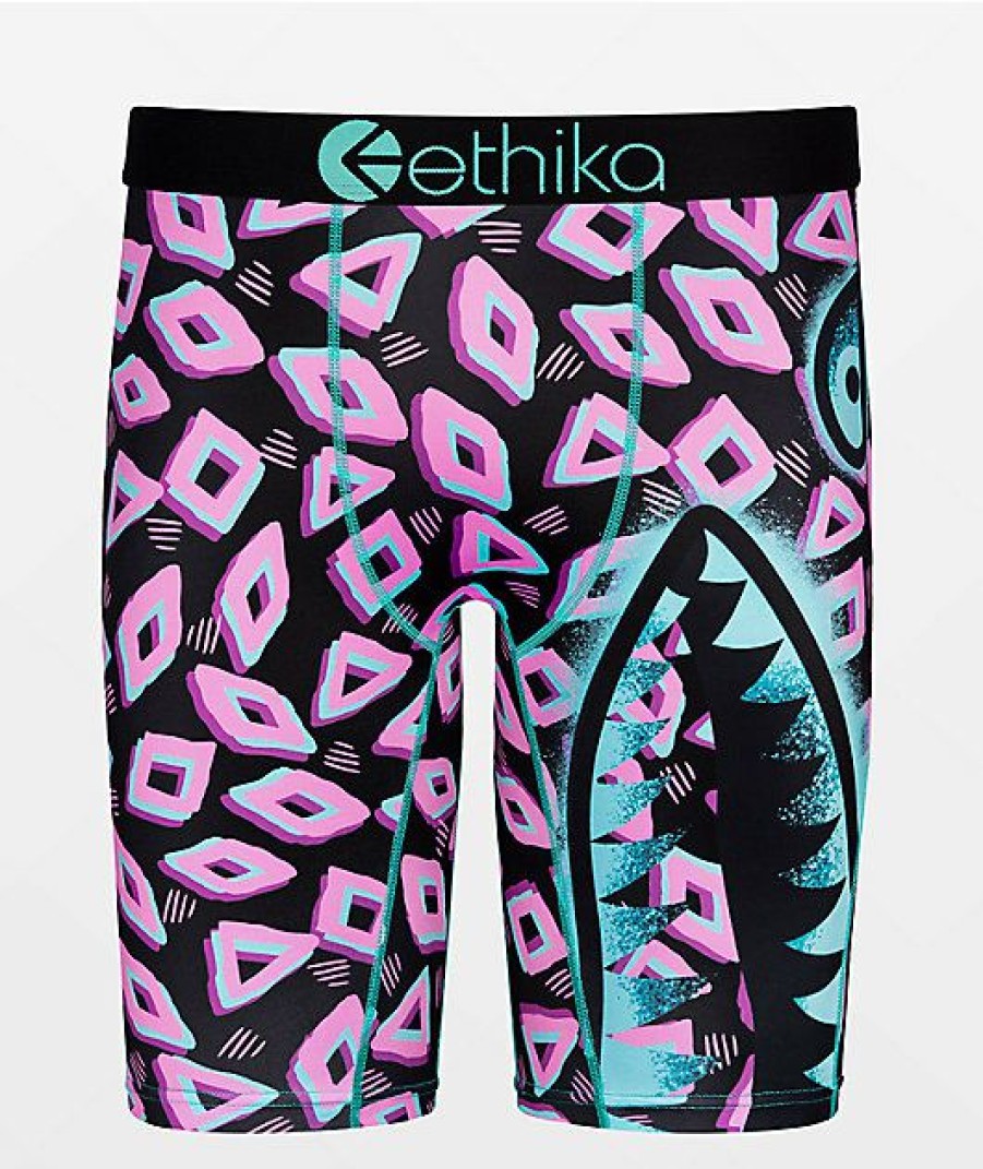 Kids Boxer Briefs * | Ethika Boys Bomber Cowabunga Boxer Briefs Cheaper