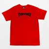 Kids T-Shirts * | Thrasher Kids Mag Red T-Shirt Glamor Model