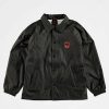 Kids Jackets * | Spitfire Kids Bighead Black Coaches Jacket Exactly Discount