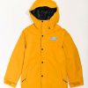 Kids Jackets * | Volcom Stone 91 Yellow 10K Snowboard Jacket Kids Simple Drawing