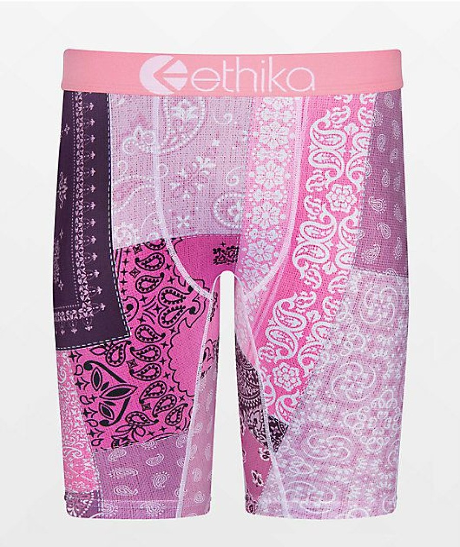 Kids Boxer Briefs * | Ethika Boys Bc Crewboxer Briefs Exclusive Design