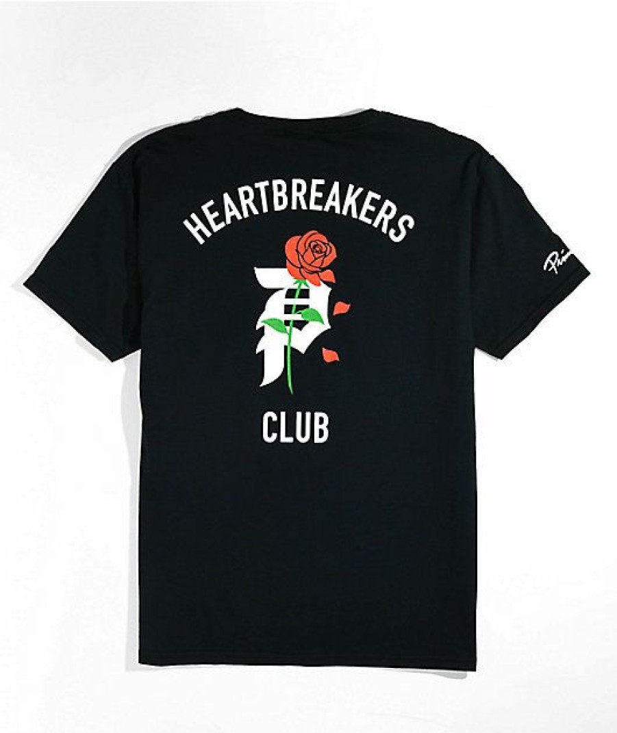 Kids T-Shirts * | Primitive Kids Heartbreaker Black T-Shirt Special Design