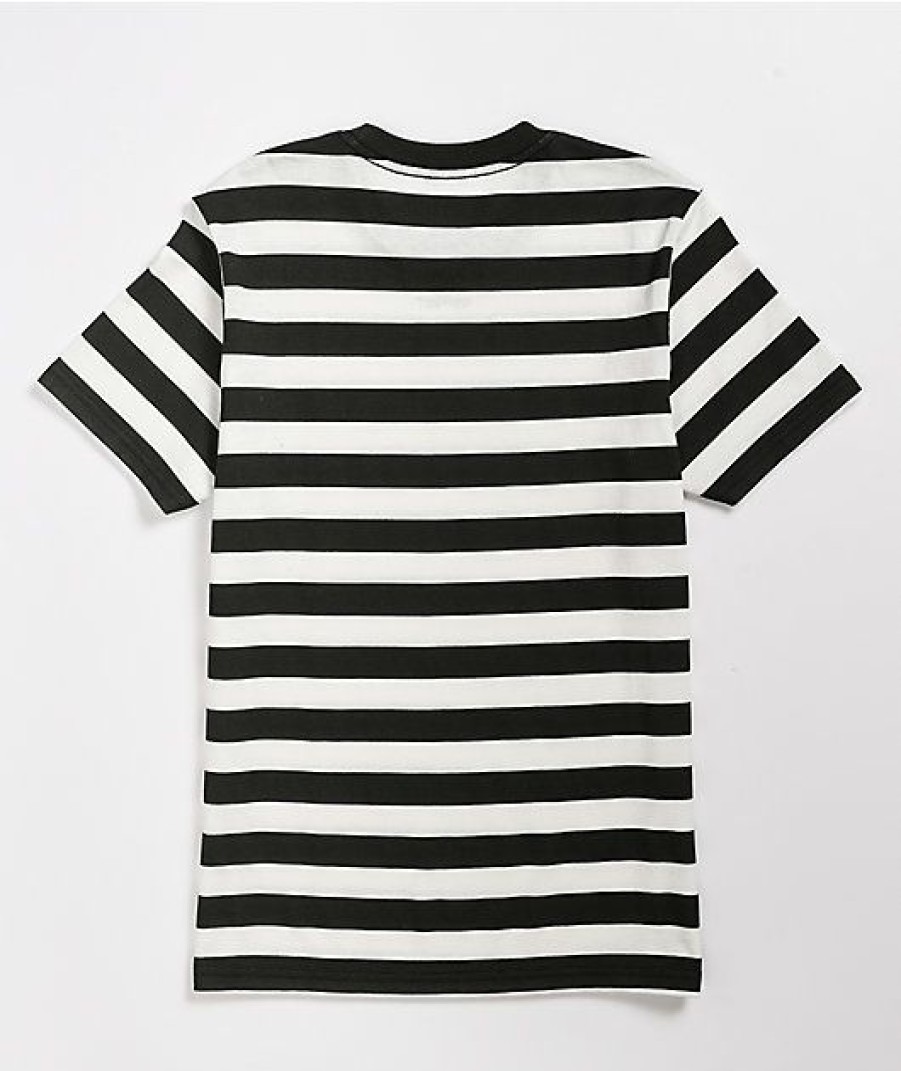 Kids T-Shirts * | Rebels And Nomads Kids Good Vibes Black Stripe T-Shirt Online Sales