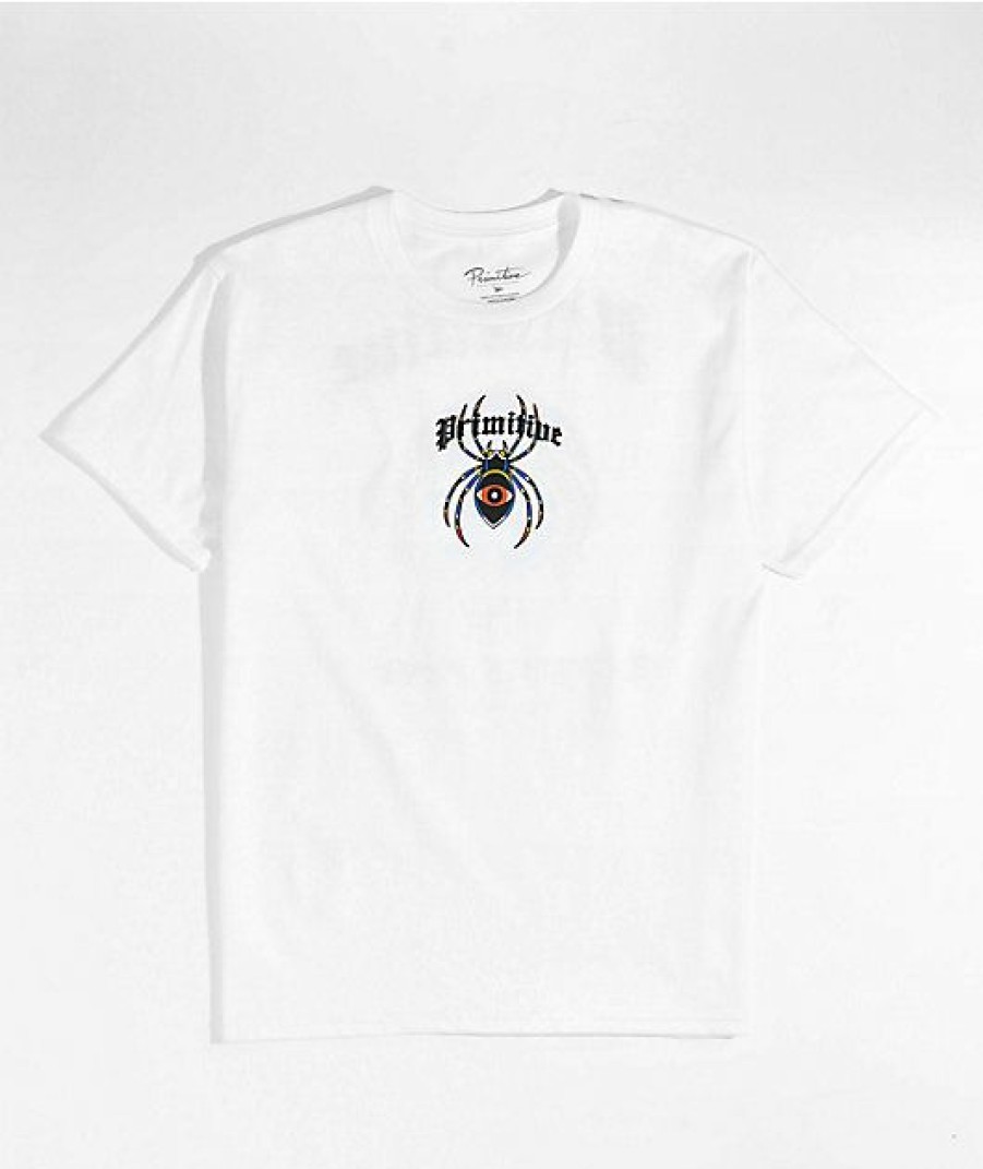 Kids T-Shirts * | Primitive Kids Streets White T-Shirt Reduction In Price