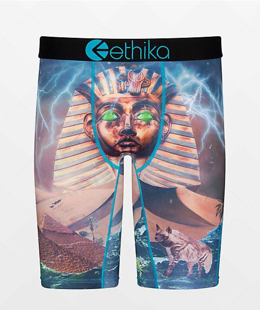 Kids Boxer Briefs * | Ethika Kids Abyss Boxer Briefs Simple Drawing