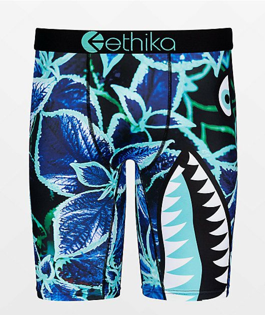 Kids Boxer Briefs * | Ethika Boys Bomber Glitz Boxer Briefs Reliable Quality