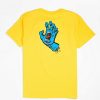 Kids T-Shirts * | Santa Cruz Kids Screaming Hand Yellow T-Shirt At Discount Prices