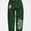 Kids Jeans & Pants * | Shirts Happen Smokey Bear Kids Green Sweatpants New