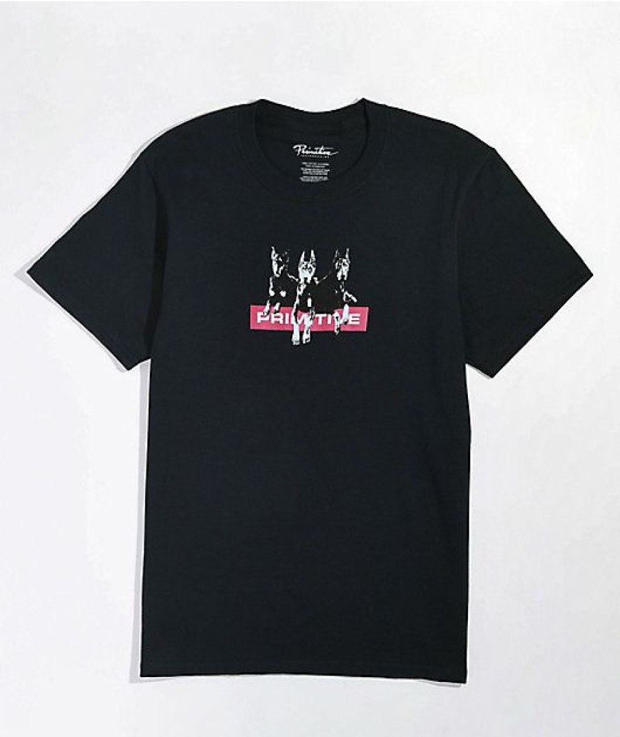 Kids T-Shirts * | Primitive Kids Gatekeeper Black T-Shirt Discount