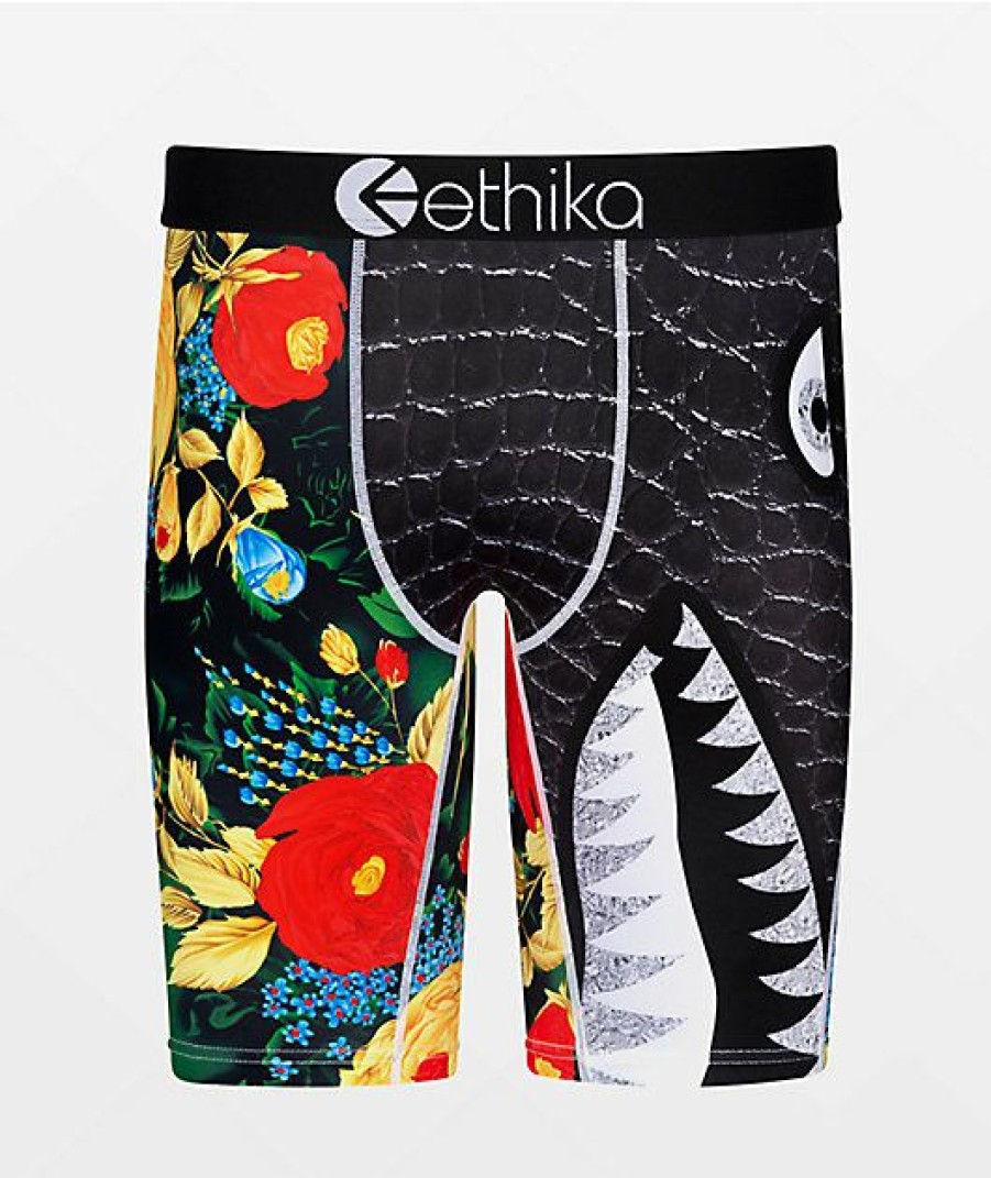 Kids Boxer Briefs * | Ethika Kids Bomber Plain Jane Boxer Briefs Glamor Model