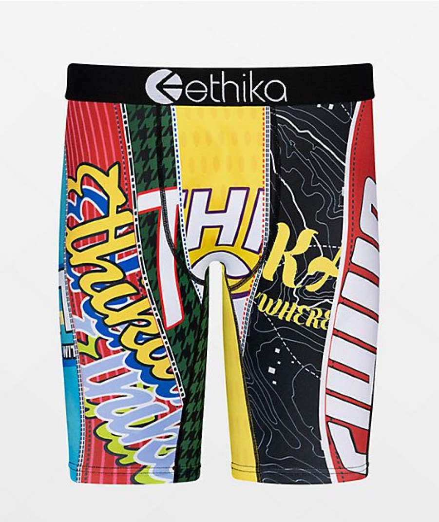 Kids Boxer Briefs * | Ethika Kids Big League Boxer Briefs New Arrivals