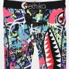 Kids Boxer Briefs * | Ethika Kids Bomber Drip Black Boxer Briefs Special Design