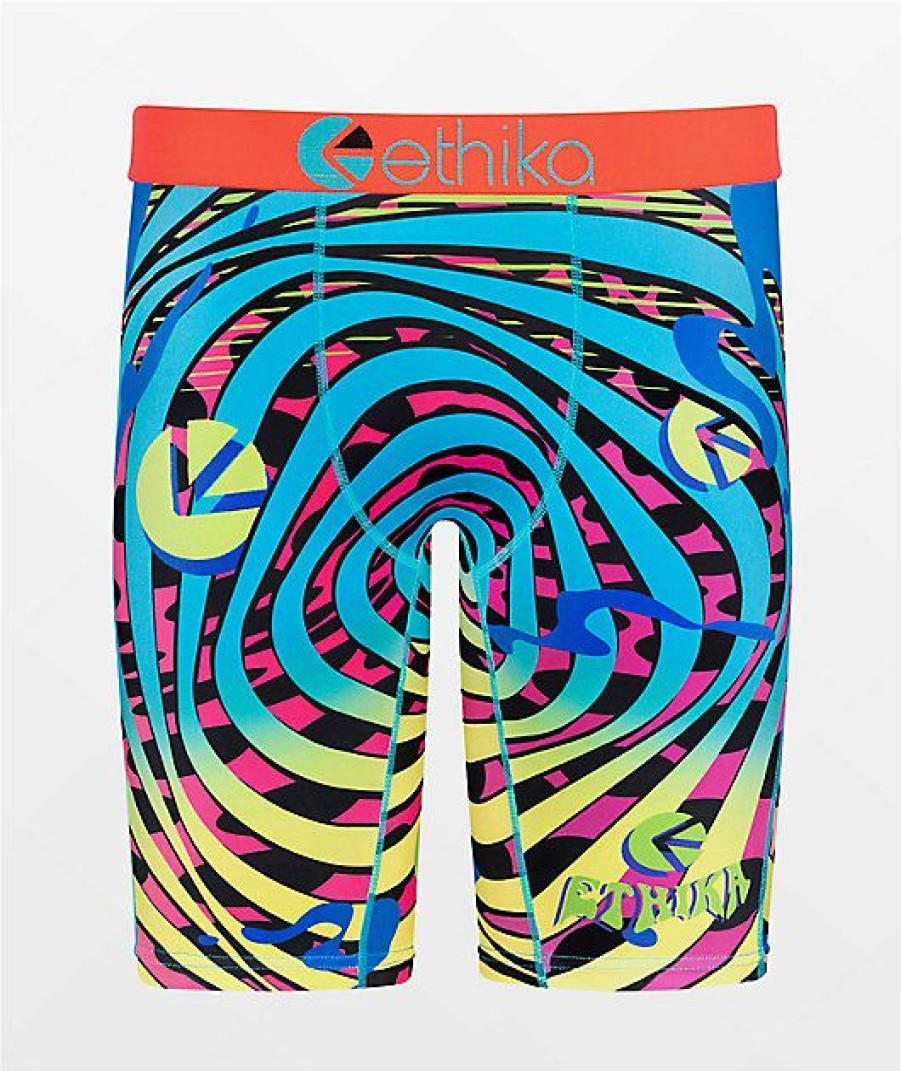 Kids Boxer Briefs * | Ethika Kids Black Light Boxer Briefs Half Price