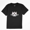 Kids T-Shirts * | A-Lab Kids Third Eye Kitty Black T-Shirt Free Delivery