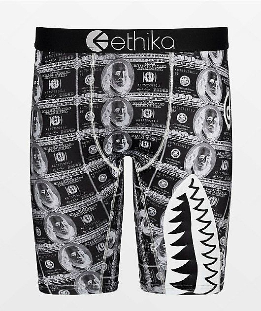 Kids Boxer Briefs * | Ethika Kids Money Plate Boxer Briefs The Latest Fashion