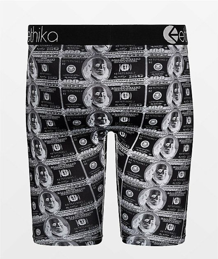 Kids Boxer Briefs * | Ethika Kids Money Plate Boxer Briefs The Latest Fashion