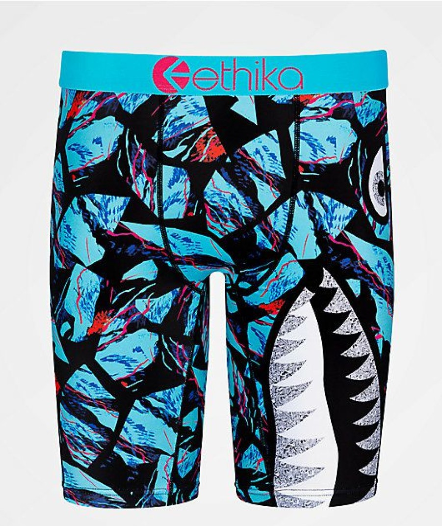 Kids Boxer Briefs * | Ethika Boys Bomber Diamond Boxer Briefs Cheaper