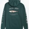 Kids Hoodies & Sweatshirts * | Salty Crew Kids' Bruce Green Hoodie Simple Drawing